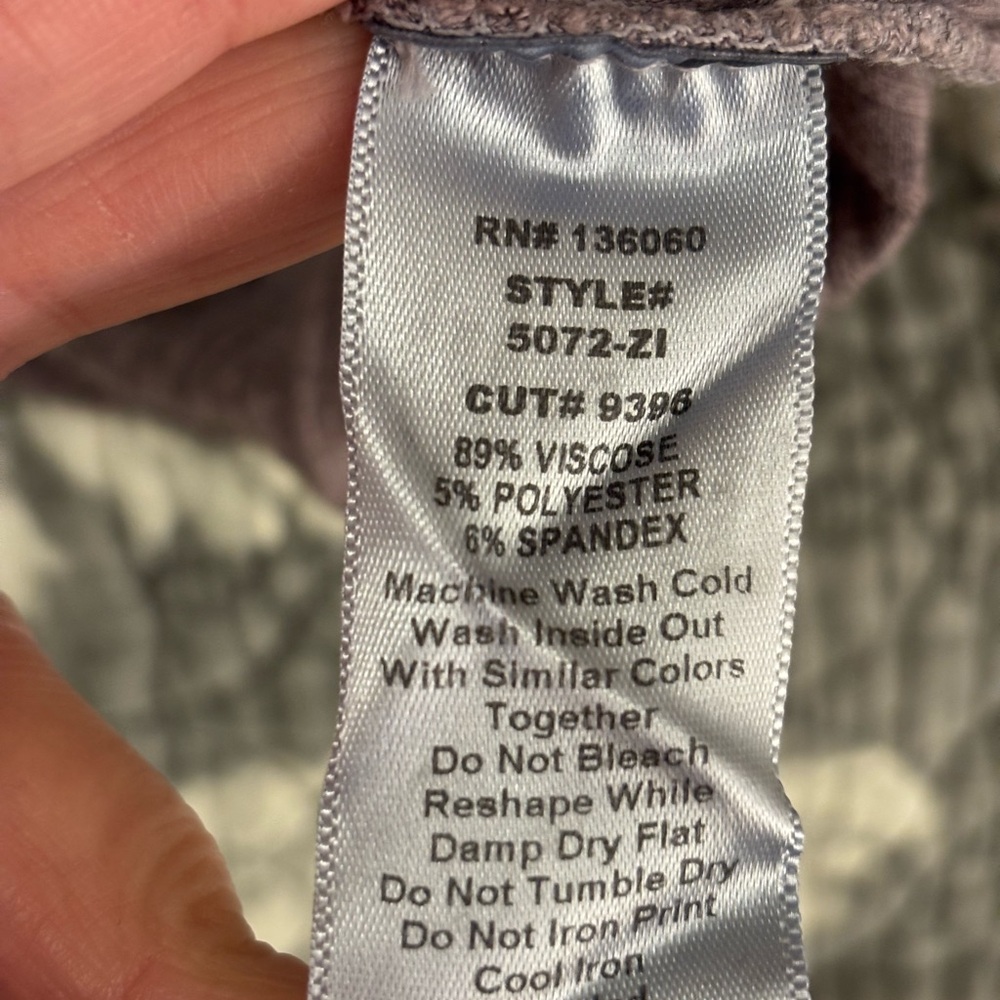 Project Social T Purple Ribbed Tank Top - Picture 7 of 8